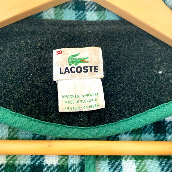 Lacoste Wool Toggle Coat - Picture 2 of 8